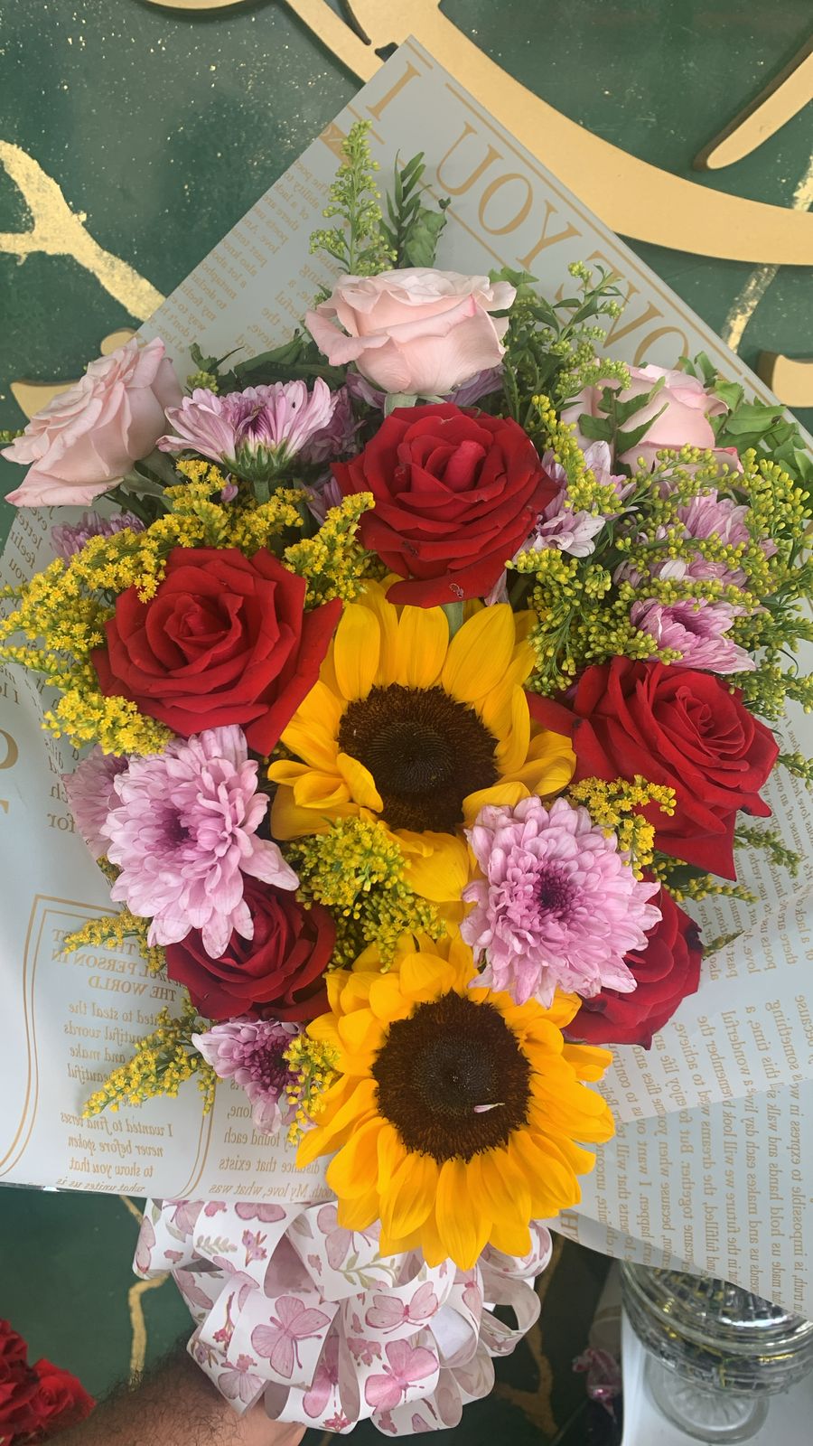 Buquê de Rosas Rosa 