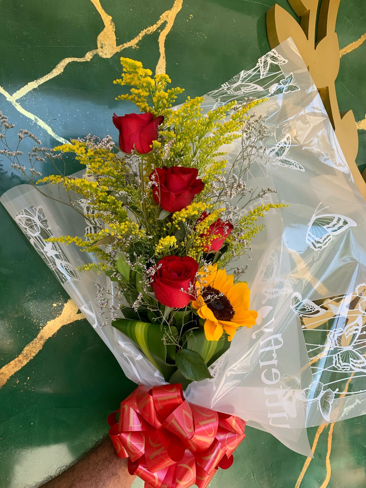 Buquê de Rosas Vermelhas 